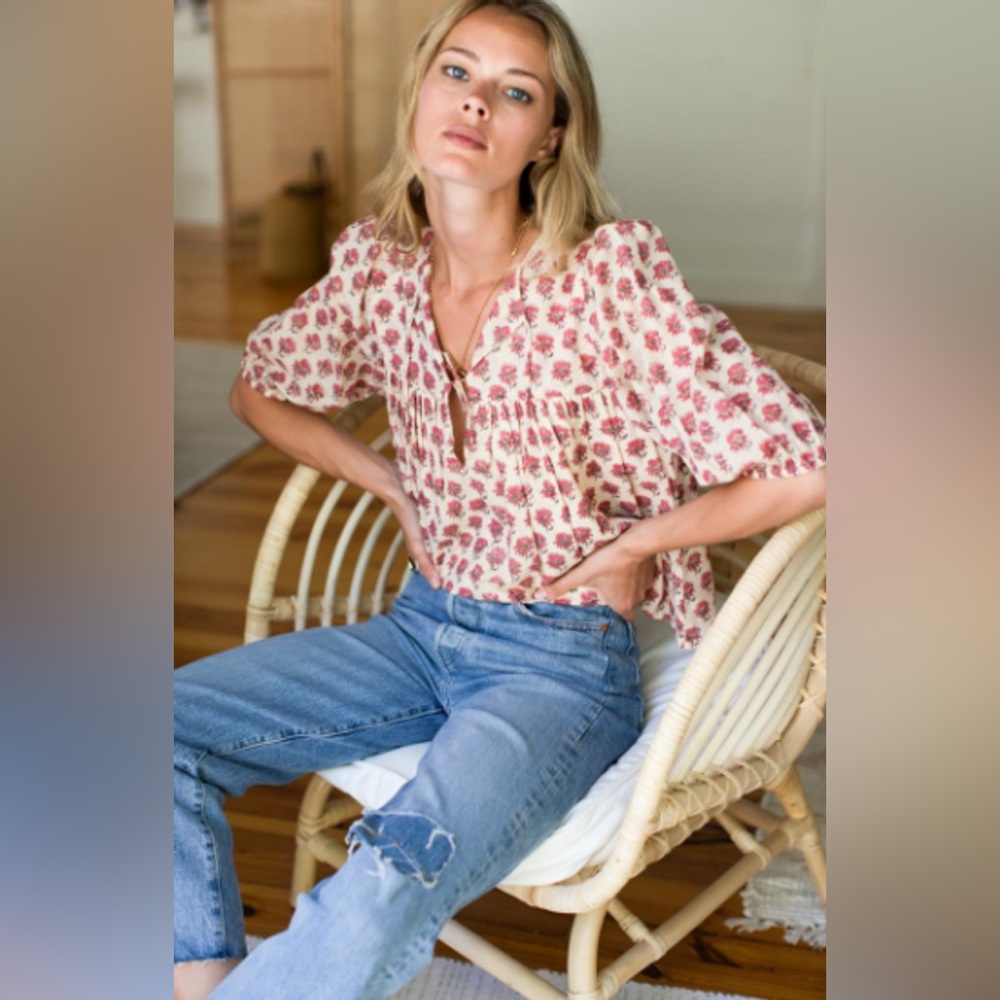 Emerson Fry Isla Top in Alma Print - Picture 2 of 7